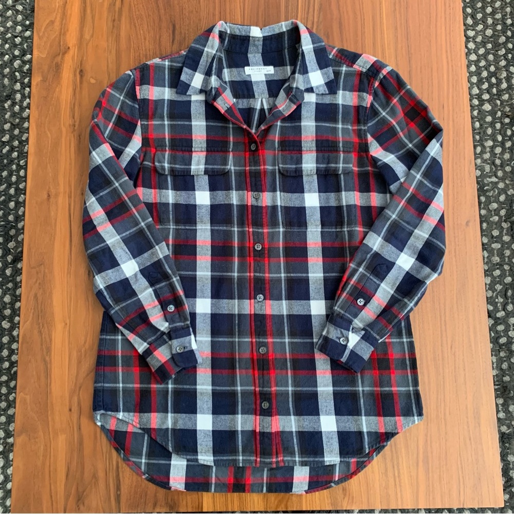 Equipment Flannel Plaid Shirt